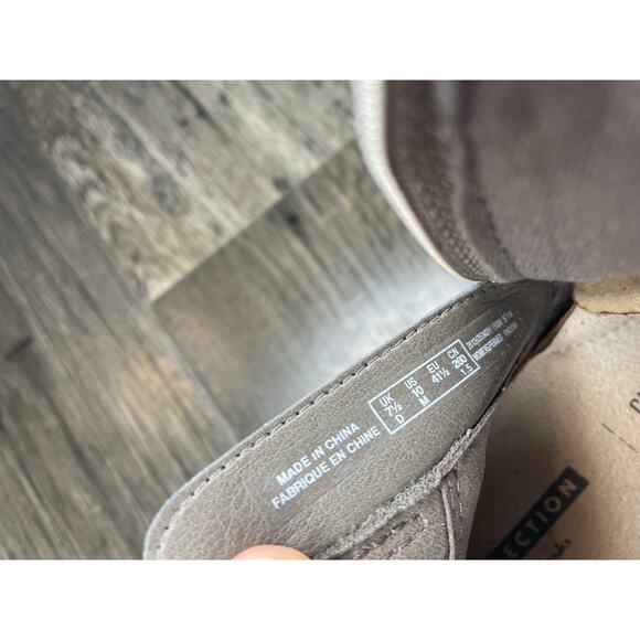 Clarks Sashlin Ester Brown Suede Ankle Boots Booties 10 Classic Zip Normcore - Picture 6 of 6